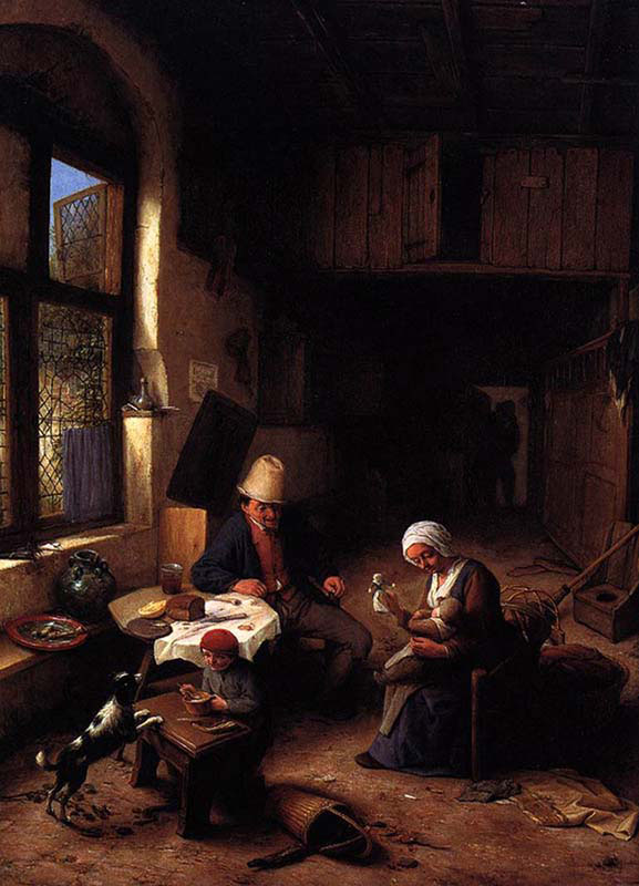 The Interior of a Peasant's Cottage
